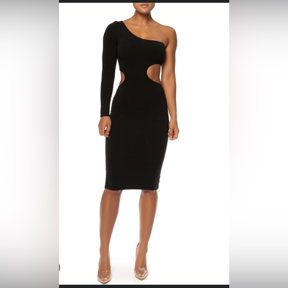 Jluxlabel cut out dress
